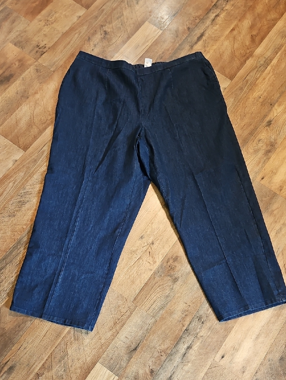 👖Alfred Dunner Women's Dark Blue Denim Jeans - Picture 4 of 8